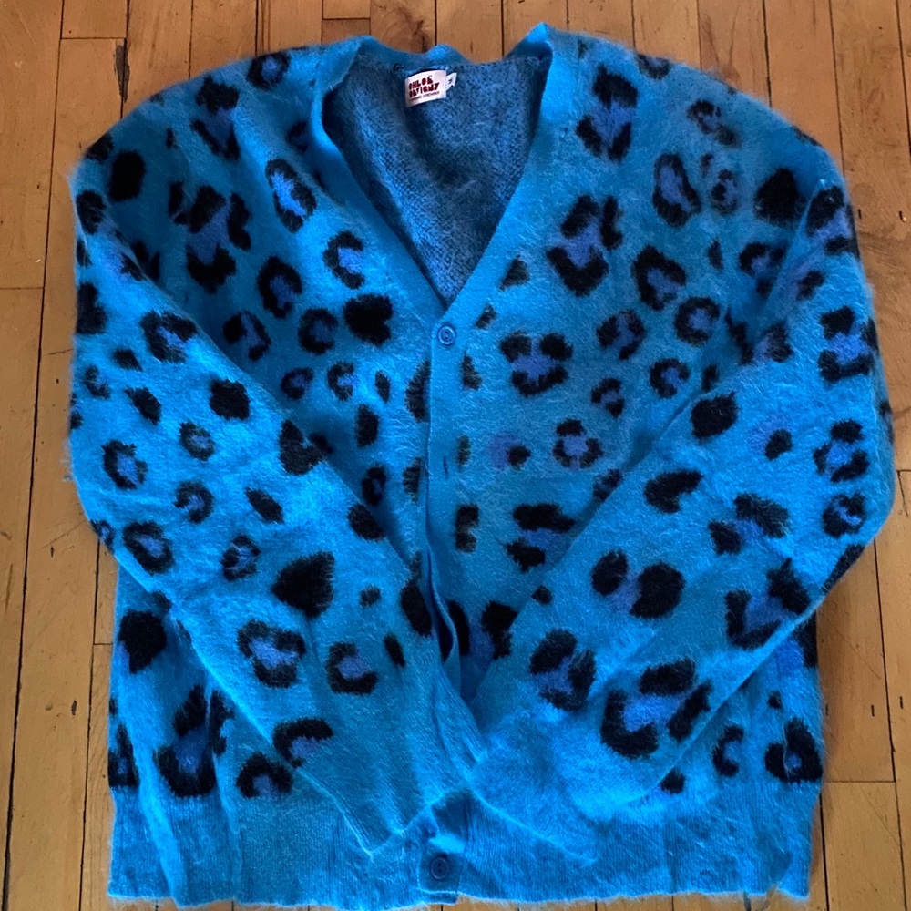 Chloe Sevigny X Opening Ceremony Leopard Cardigan